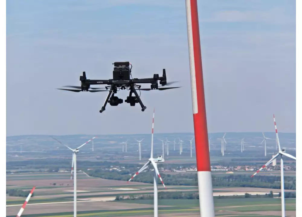 Inspektionslösung für Windkraftanlagen - Aero Enterprise Flight Intelligence Solution für DJI M350 RTK