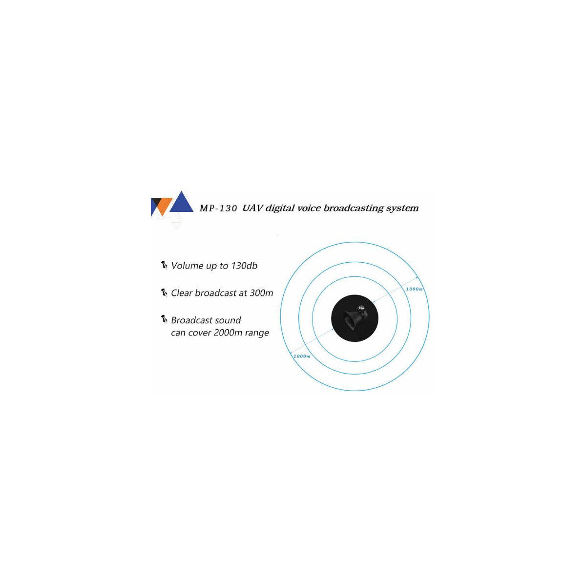 CZI - DJI M300 Lautsprechersystem MP-130 V2