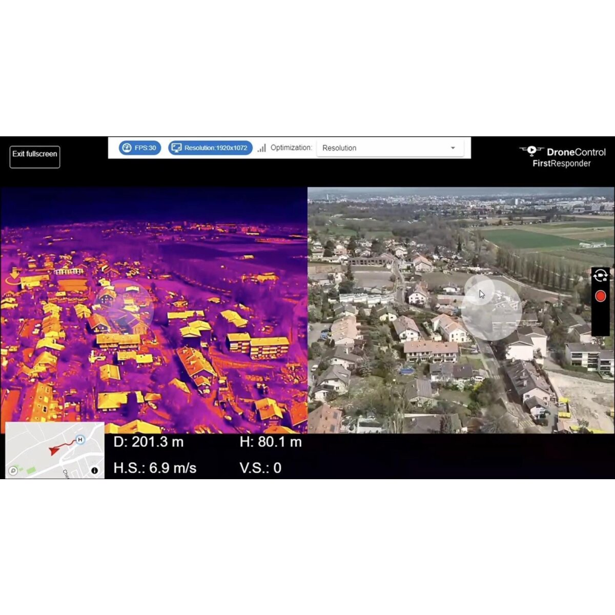 DroneControl - First Responder