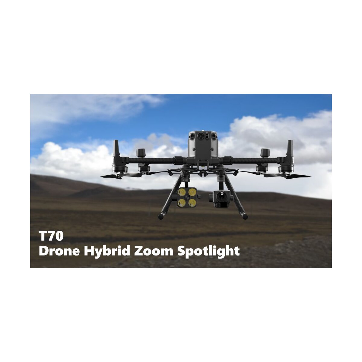 JLIdrone - DJI M300 Hybrid-Scheinwerfer T70