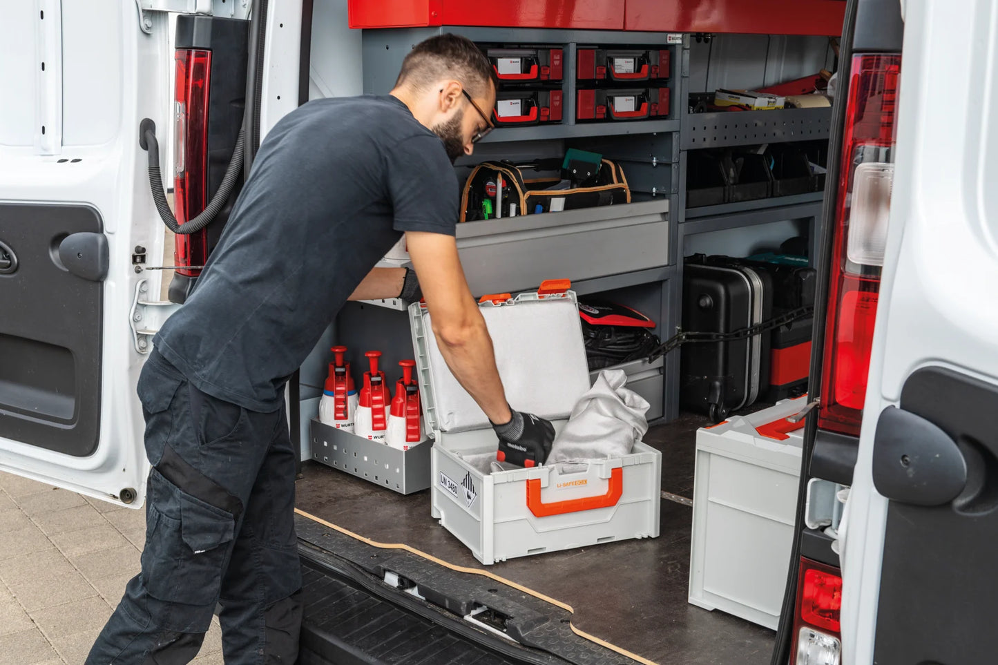 Akku-Systembrandschutzbox Li-SAFE 2-L