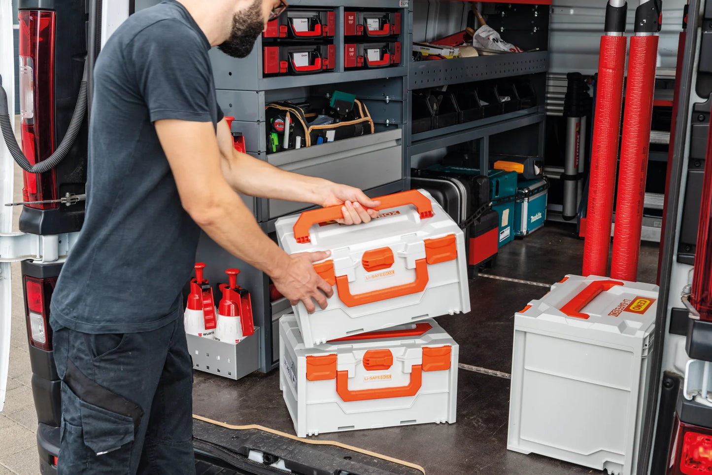 Akku-Systembrandschutzbox Li-SAFE 2-S