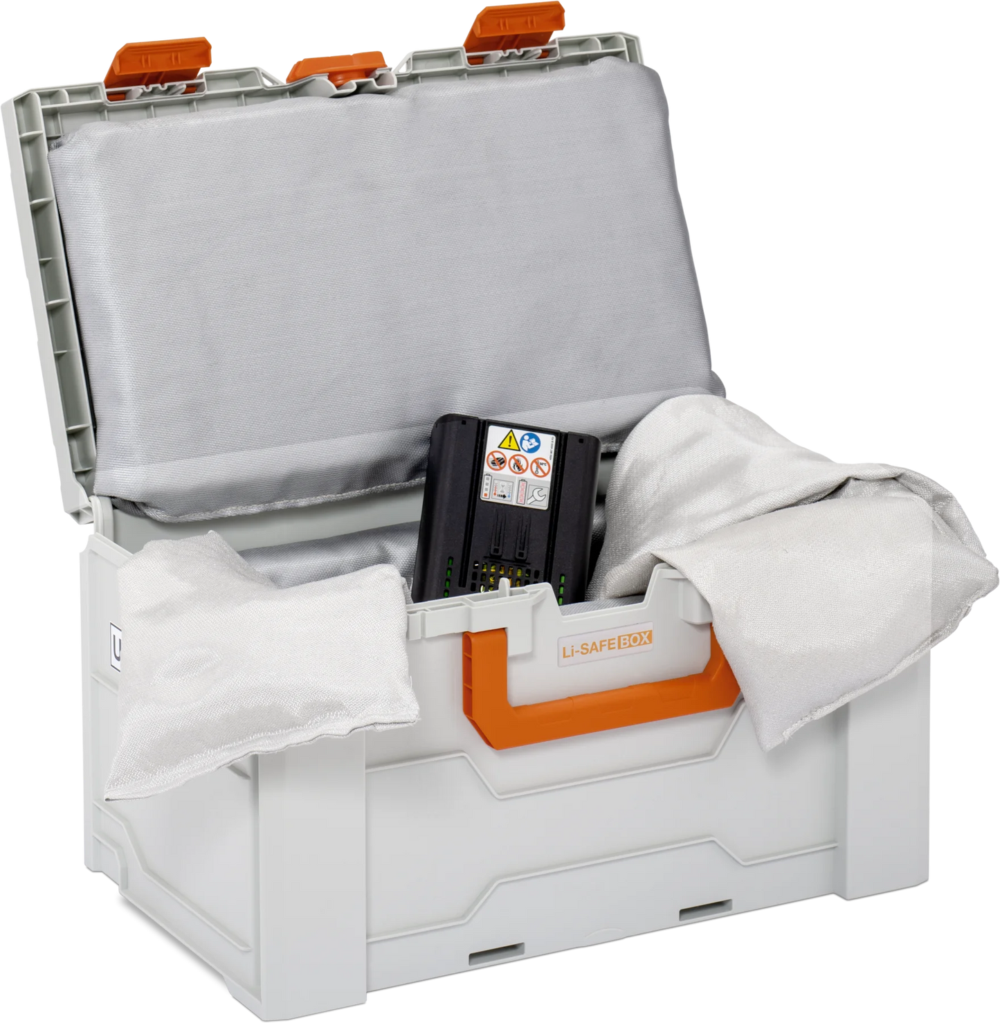 Akku-Systembrandschutzbox Li-SAFE 2-L