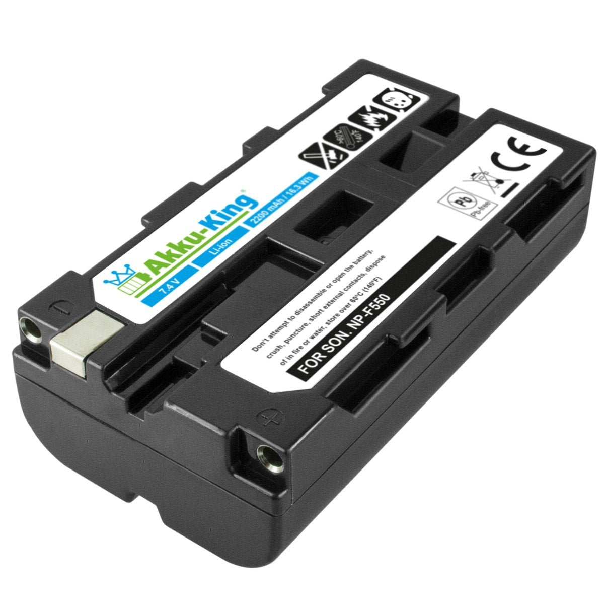 Li-Ion Akku 7,2 V / 2200mAH / Sony NP-F550